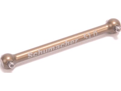 SCHU8990 alum Front Centre Driveshaft  51mm  -FAB- CAT PB