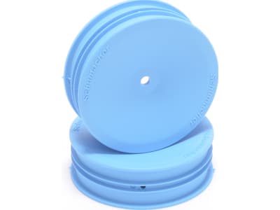 schU9372 Wheel; 12mm Hex - Front Slim - 2WD - Blue - pair