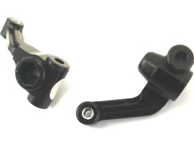 SCT2101 Black Alum. Steering Arm SC10