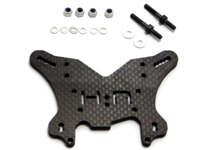 SCTE30G Rear Carbon Fiber Shock Tower w /  Shock Mounts