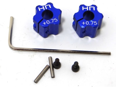 SCTT10A06 Aluminum Rear Clamping Hex Hubs  2  Sct22  .75 