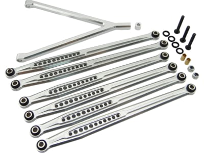 SCX313LX08 Aluminum Link Set for 12.3  313mm  Scx Silver