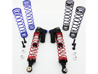 SCX90CX01 Piggyback Adj. Rebound Shock 61-90mm Black Scx