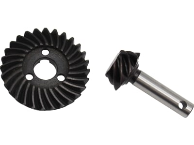 SCXT9288 Reverse HD Steel Bevel Gear Set - 28t / 8t 0.9 Module 3.5 Ratio