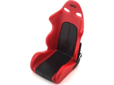 SDW-BSEATV2-RD Scale Drift Bucket Seat V2  Red  for 1:10 Scale Model Car