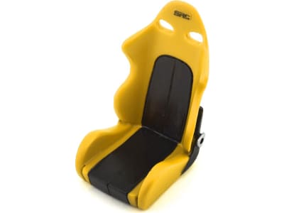 SDW-BSEATV2-YL Scale Drift Bucket Seat V2  Yellow  for 1:10 scale model car