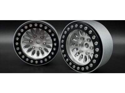 SEHREEFS218 1.9 Shield Aluminum Deep Dish Beadlock Wheels W / Hubs 2