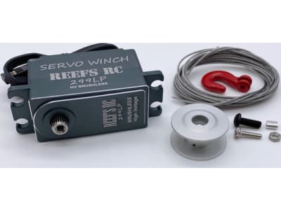 SEHREEFS59 299 Low Profile Servo Winch W /  Built in Controller