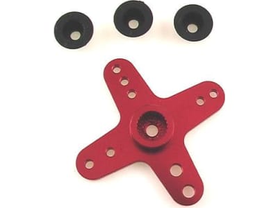 SH0402 X shaped CNC Alum. servo arm