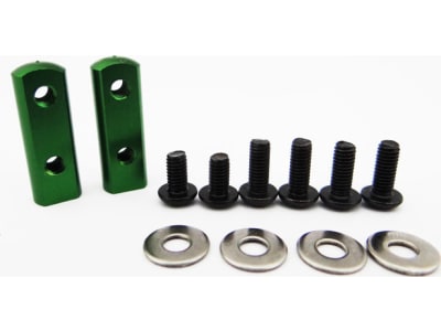 SH24M05 90 Degree Universal Servo Mount - Green