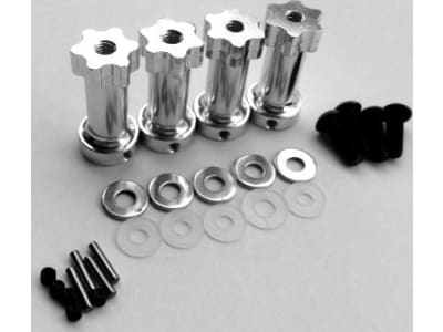 SLF10Y08 Aluminum 12mm Hex Wheels 25mm Extension - Tra