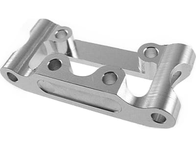SMT00808 Losi Mini-T 1.0 Silver Aluminum Front Arm Mount