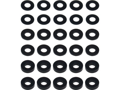 SPC3078A01 7.8x3mm Aluminum Bulkhead Washer  30  Black