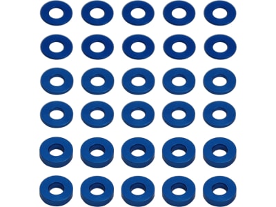 SPC3078A06 7.8x3mm Aluminum Bulkhead Washer  30  Blue
