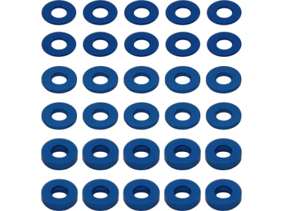 SPC3578A06 7.8x3.5mm Aluminum Hub Spacer  30  blue