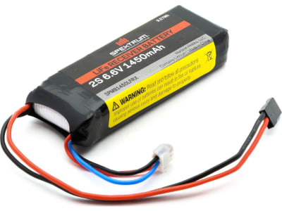 SPMB1450LFRX 1450mAh 2S 6.6V Li-Fe Receiver Battery