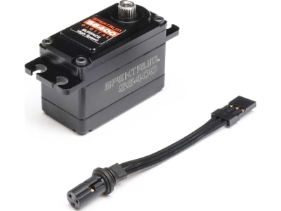 SPMSS6400 S6400 1 / 10 High Speed / Torque Low Profile Servo 25T