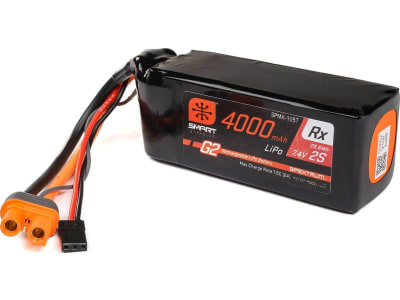 SPMX-1057 Smart G2 Receiver LiPo 4000mAh 2S2P 15C IC3
