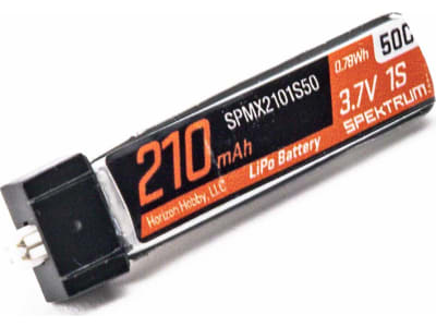 SPMX2101S50 210mah 1s 3.7v 50c LiPo; Jst Ph1.25mm Connector