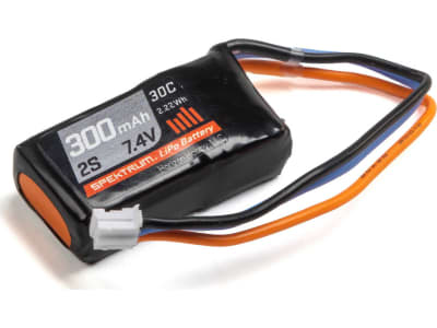 SPMX3002S30 300mAh 2S 7.4V 30C LiPo Battery; PH Connector