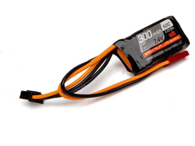 SPMX3002S50 300mah 2s 7.4v 50c LiPo Jst-Rcy Connector