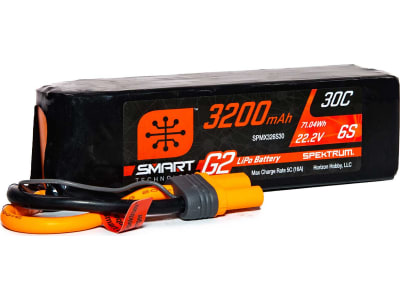 SPMX326S30 3200mAh 6S 22.2V Smart G2 LiPo 30C; IC5