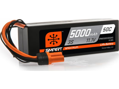 SPMX50003S50H3 5000mAh 3S 11.1V 50C Smart LiPo Hardcase; IC3