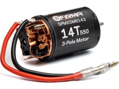 SPMXSM6143 Firma 14T Rebuildable 550 3 Pole Brushed Motor