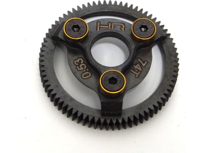 STE874 Hardened Steel Spur Gear  74t 48p  Gold  - TRA