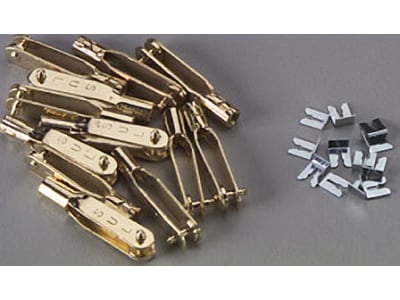 SUL528 Sullivan Gold-N-Clevis 4-40  12 