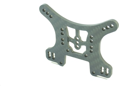 SW344001 Rear Absorber Plate Pro Composite Carbon-SW344001