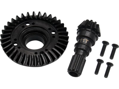 SXRT93511F 35t / 11t HT Helical Diff Ring / Pinion Front Gear TRA XRT X Maxx