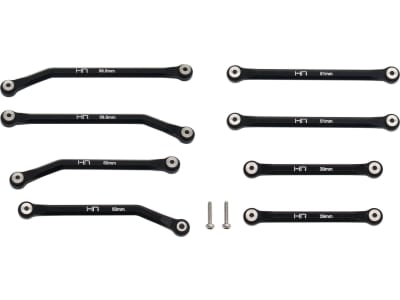 SXTF133HFJ01 Aluminum High Clearance 4 Links Set for  133.7mm  SCX24