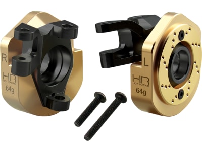 SXTT21XH Aluminum Steering Knuckles with Brass weight - AR45 SCX 3 