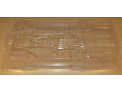 TAM1825882 Clr RC Body: TT-01 TYPE-E Team Hahn Racing MAN TGS5-Team Hahn Ra