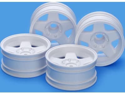 TAM22077 The Hornet 1-Piece Large Diameter Wheels Front and Rear