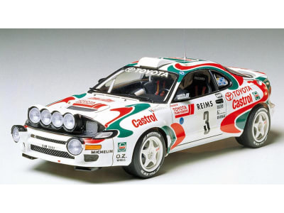 TAM24125 1 / 24 Toyota Castrol Celica Gt-Four Rally 93 Monte-Carlo Plastic 