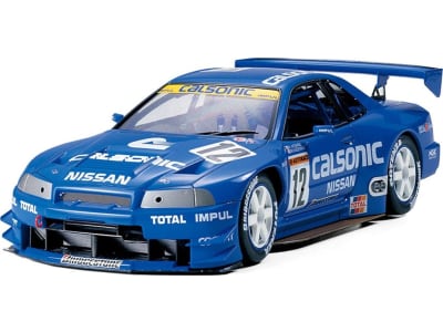 TAM24219 1 / 24 99 Calsonic R34 Skyline Gt-R Plastic Model Kit