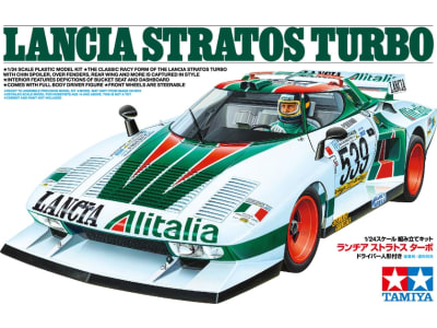 TAM25210 1 / 24 Lancia Stratos Turbo Plastic Model Kit