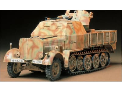 TAM35144 1 / 35 German 8ton Semi-Track 3.7cm Flak 37 Sd.Kfz. 7 / 2 Armored Ca