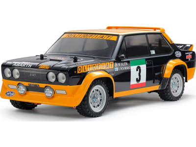 TAM47494A RC Fiat 131 Abarth Rally MF-01X Olio Fiat Painted Body - Limited
