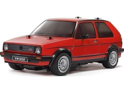 TAM47516 1 / 10 R / C Volkswagen Golf Ii Gti 16v Red Painted Body Mb-01