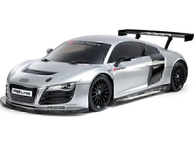 TAM47517 1 / 10 R / C Audi R8 Lms 2008 Silver Painted Body Tt-02