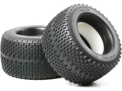 TAM51303 RC Oval Spike Tires TGM-04 - 2 pieces w / Inner Sponges