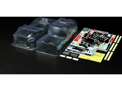 TAM51613 1:14 Scale R / C Buggyra Fat Fox CLEAR Body Parts Set Euro Truck