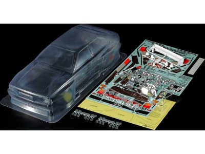 TAM51615 RC Body Set of Audi Quattro Rallye A2