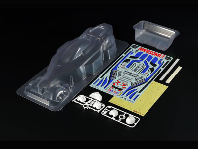 TAM51692 1:10 Scale R / C Clear Astute 2022 Body Parts Set