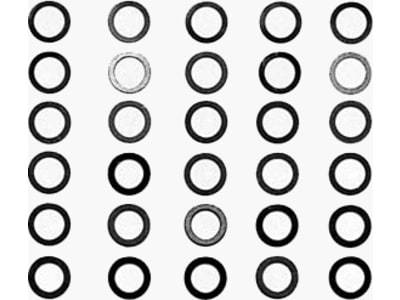 TAM53586 RC 4mm Shim Set - 3 Types