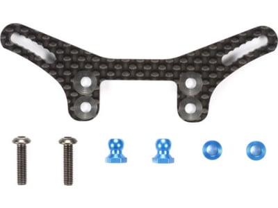 TAM54720 RC TA07 Carbon Damper Stay - Front