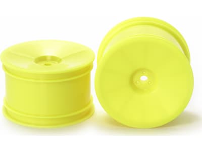 TAM54749 RC4WD Buggy Rear Dish Wheels - Hex Hub  /  Yellow